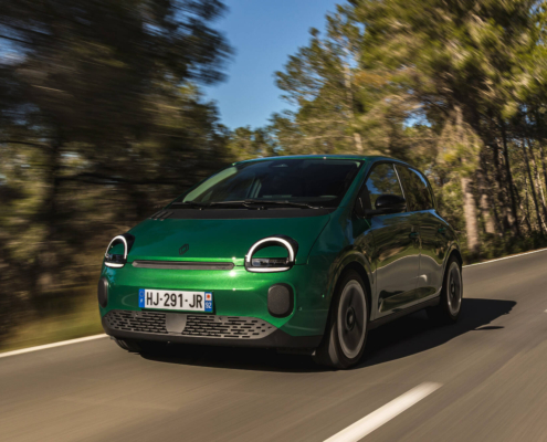 Twingo E-Tech Elektrisch Absolut-Grün
