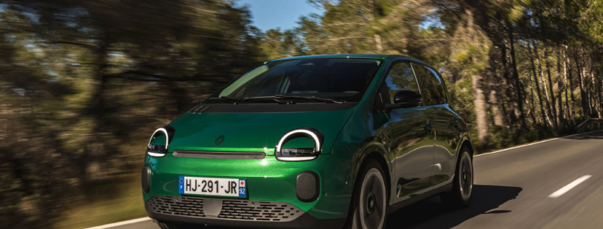 Twingo E-Tech Elektrisch Absolut-Grün